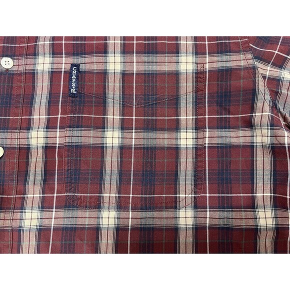 Ralph Lauren Chaps Button Down Shirt RCL Mens Large Red Plaid Check Long Sleeve - Picture 7 of 11